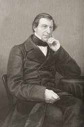 Frederick Thesiger (1794-1878) 1. Lord Chelmsford, gravert av D.J. Pund fra et fotografi, fra 